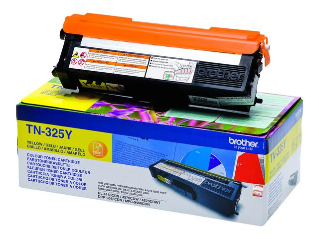 BildeBrother TN325 Y (gul) toner 3500 sider