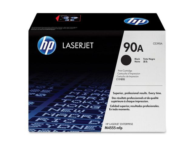 BildeToner HP CE390A 10K sort