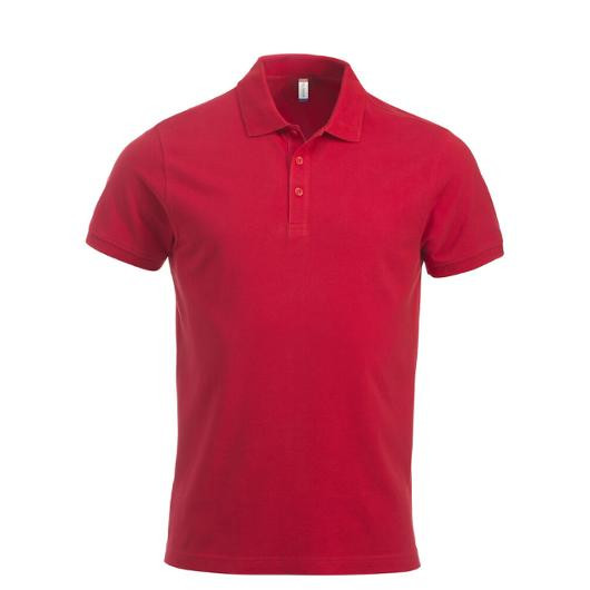 Pikétröja CLIQUE 028244 röd 5XL