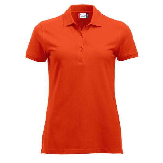 Pikétröja CLIQUE 028246 dam orange 2XL