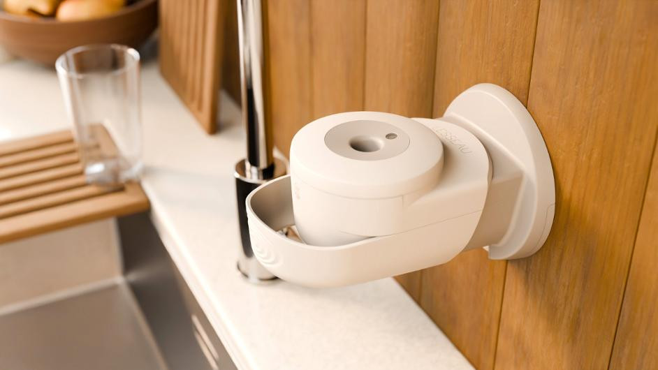 Dispenser LESSEAU tvål manuell vit
