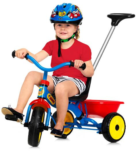Cykelhjälm Bamse blå