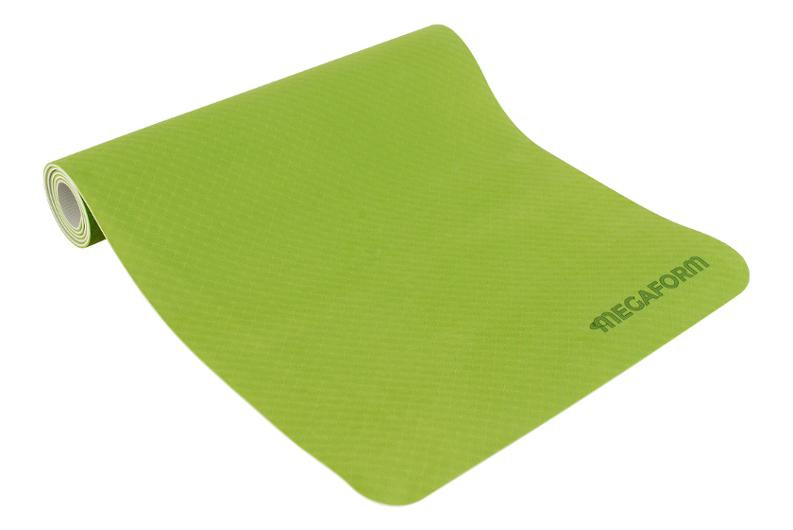 Yogamatta 183x61 grön/grå