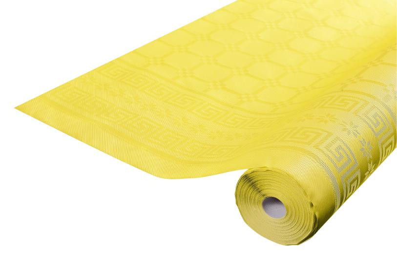 Duk PRONAPPE damast 1,18x25m gul
