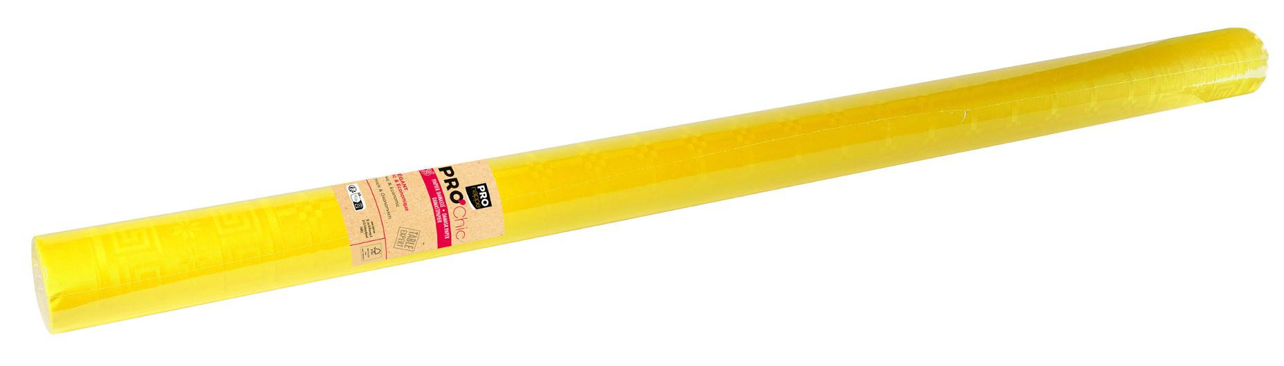 Duk PRONAPPE damast 1,18x25m gul