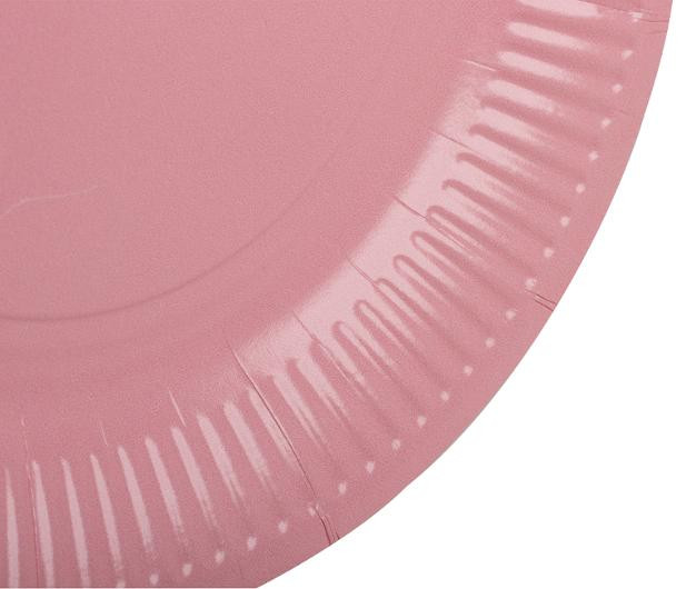 Tallrik PRONAPPE papper 23cm rosa 20/fp