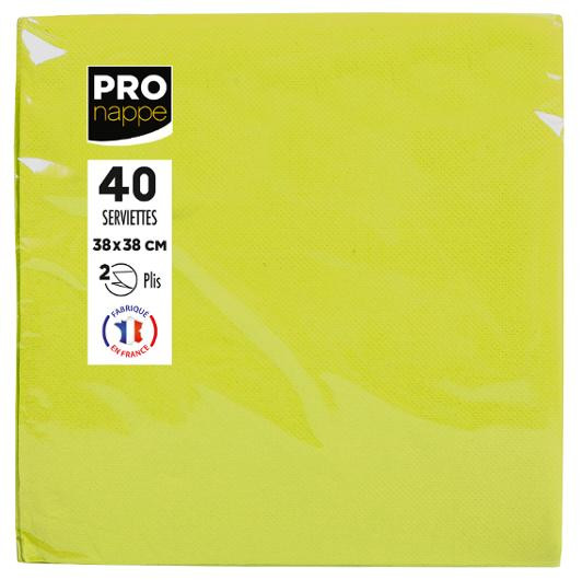 Servett PRONAPPE 38x38cm kiwi 40/fp