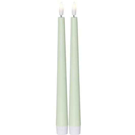 Antikljus STAR T LED Candy 26cmgrön 2/fp