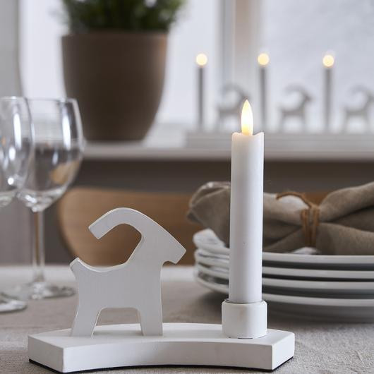 Antikljus STAR T LED Flamme 15cm 2/fp