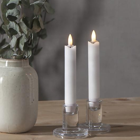Antikljus STAR T LED Flamme 15cm 2/fp