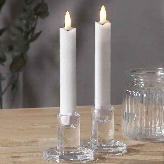 Antikljus STAR T LED Flamme 15cm 2/fp