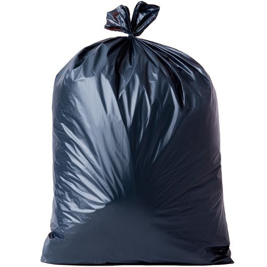 Plastsäck knyt LDPE 125L 50my sv 10/rl