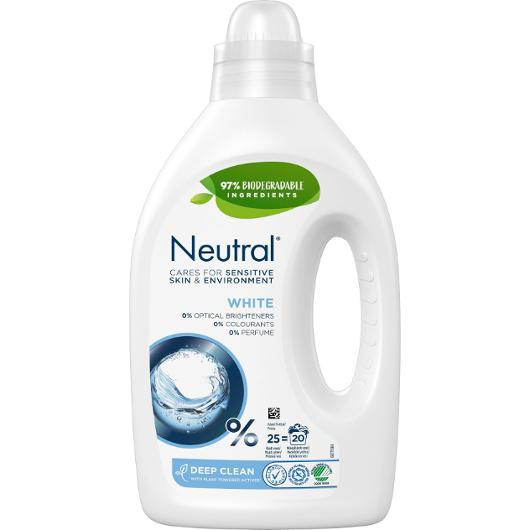 Tvättmedel NEUTRAL White flytande 1,25L