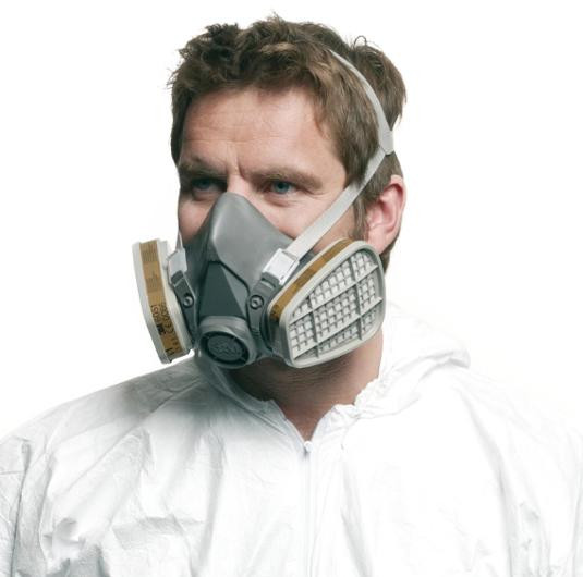 Halvmask 3M 6100 S