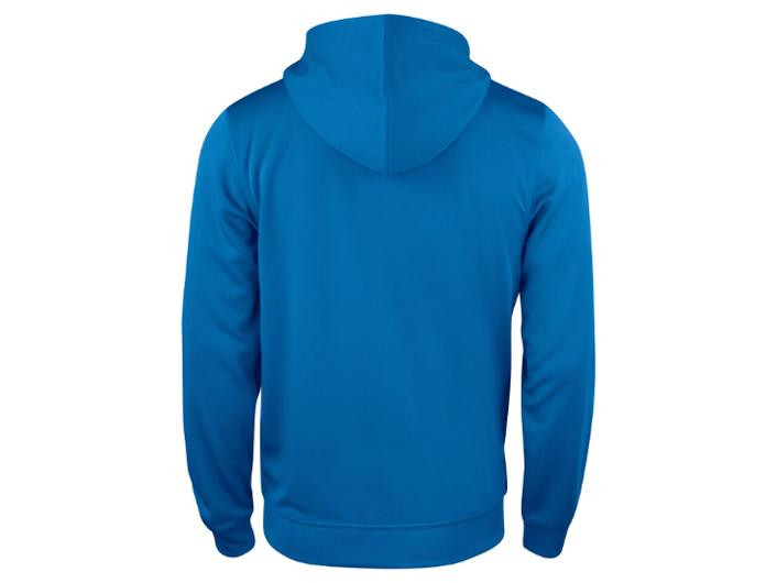 Hoodie zip funktion 021014 rblå L