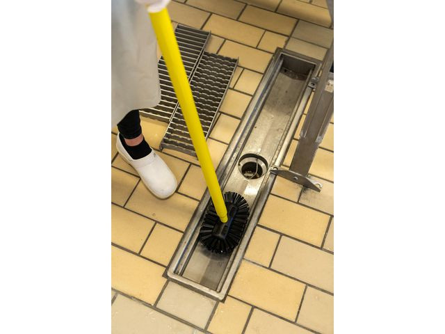Skaft VIKAN Ultrahygieniskt 150cm gul