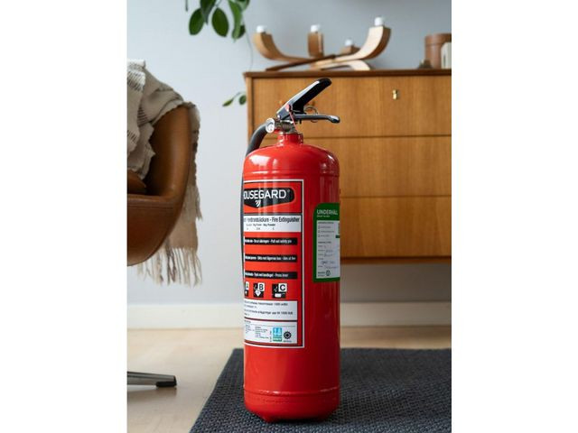 Brandsläckare ReUse pulver 55A röd