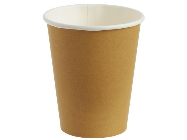 Pappersbägare FESTIVE 18cl brun 50/fp