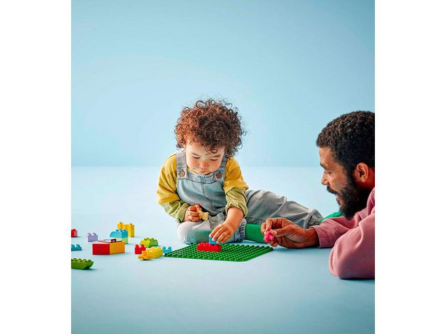 Byggplatta DUPLO-LEGO grön