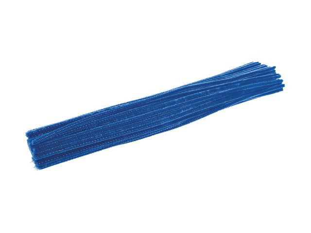 Piprensare 30cm blå 100/fp