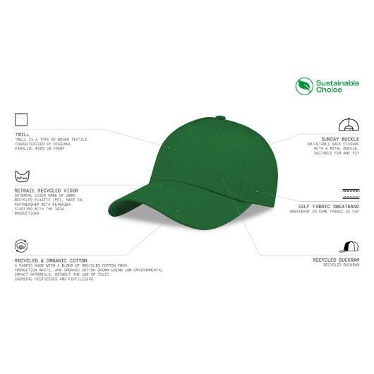 Keps ATLANTIS Shot-S 5-panel grön