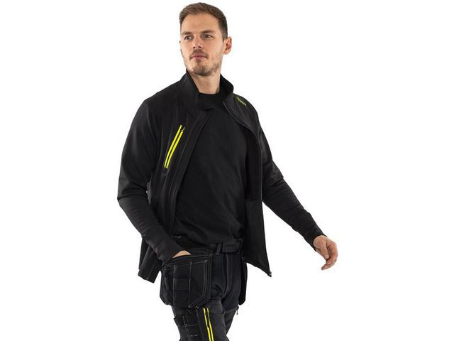 Stretchjacka FRISTADS 4870 GPY svart 2XL