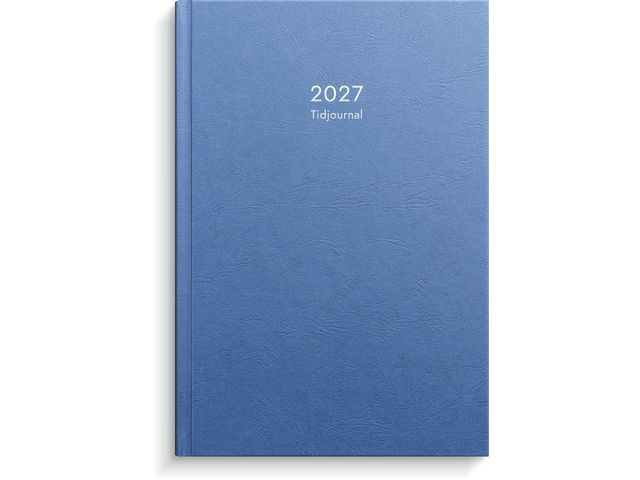 Tidjournal 2027 blå