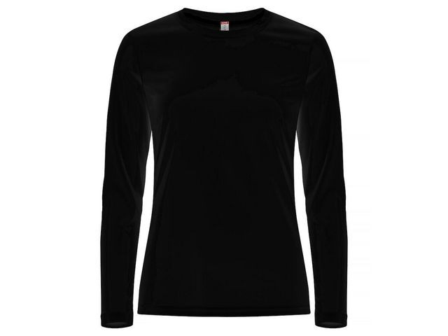 T-shirt funktion LÄ 029041 dam svart XS
