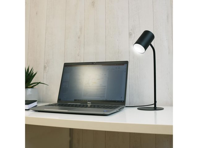 Lampa UNILUX Katz LED svart