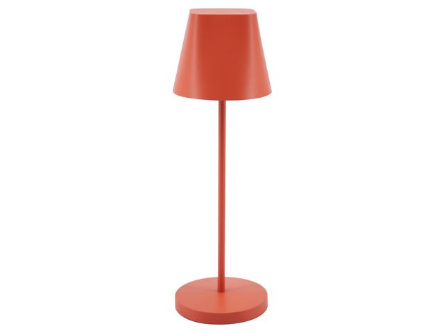 Bordslampa UNILUX Ava LED tegelröd