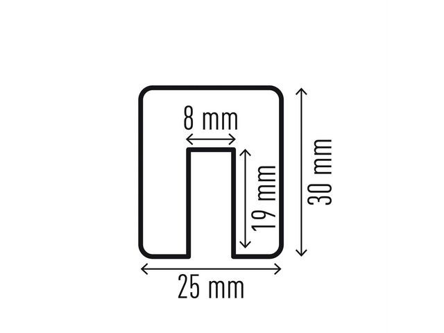 Kantskydd DURABLE E8