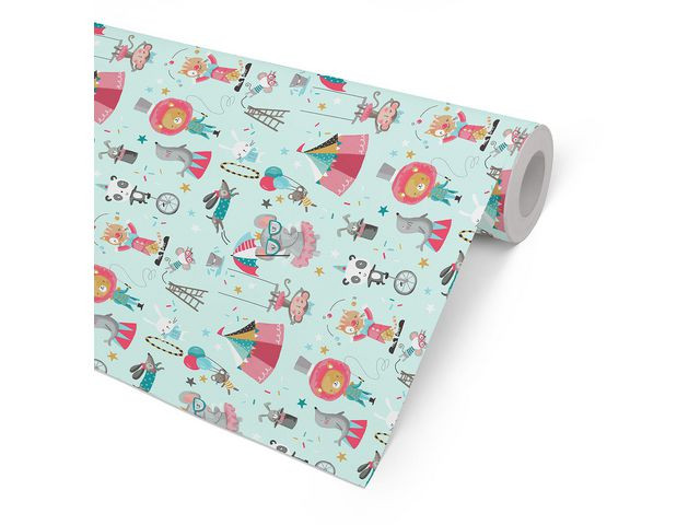 Presentpapper Cirkus 38cmx165m