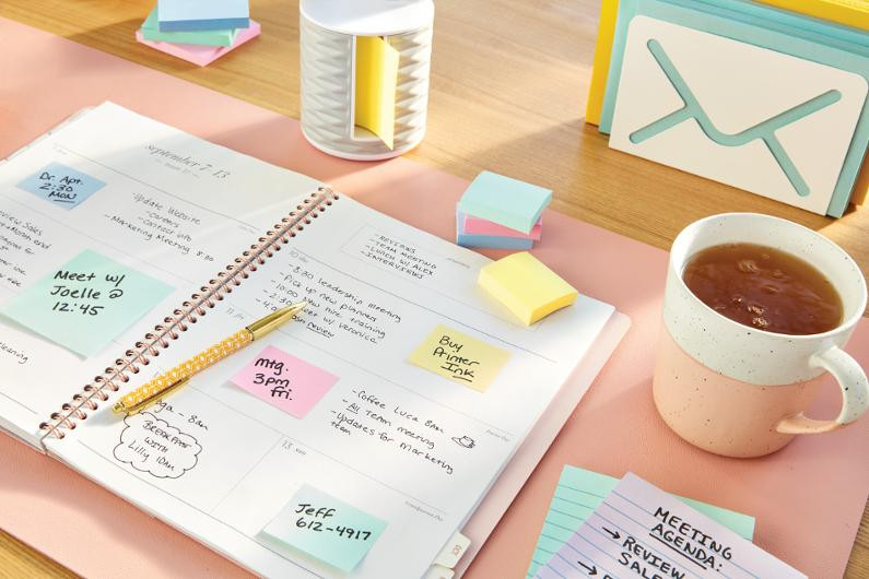 Notes POST-IT SS Z-bl Soulful 76x76 6/fp