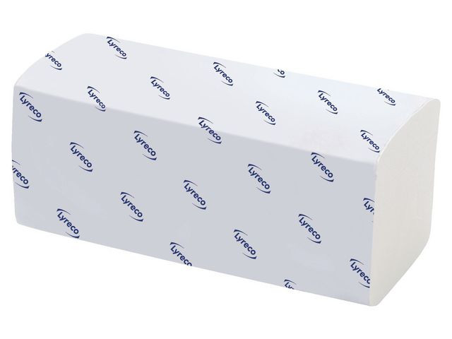 Handduk LYRECO 2-lags V-vikt 3800/fp