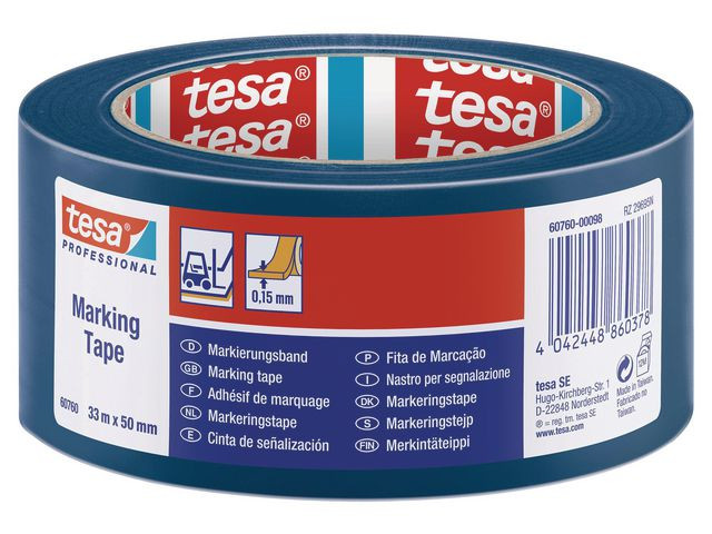 Markeringstejp TESA Prof. 50mmx33m blå