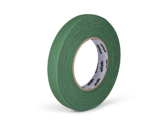 Tejp textil matt 19mmx50m grön