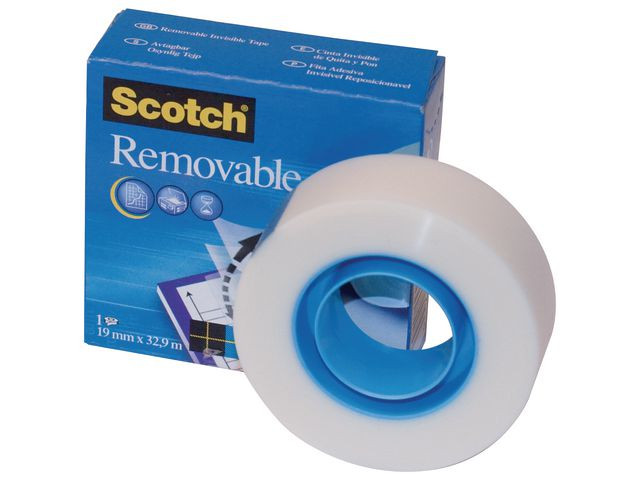 Dokumenttejp SCOTCH 811 19mmx33m