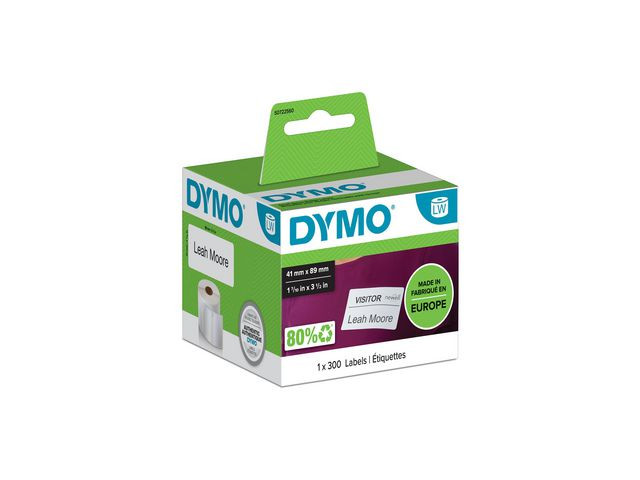 Etikett DYMO LW 89x41mm 300/fp