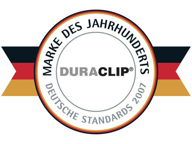 Klämmapp Duraclip 2200 A4 3mm blå