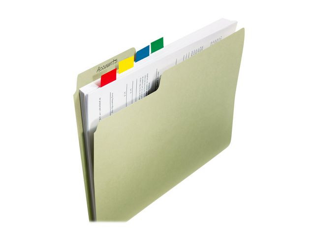 Index POST-IT 25,4x43,2mm röd 50/fp