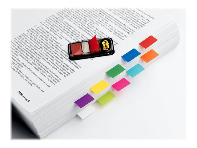 Index POST-IT 25,4x43,2mm röd 50/fp