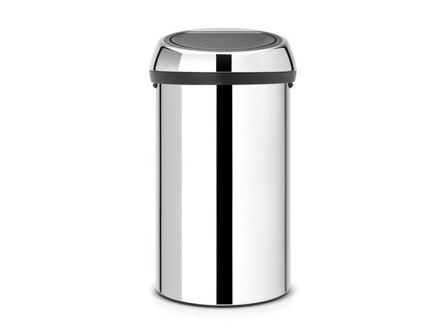 Papperskorg BRABANTIA Touch Bin 60L stål