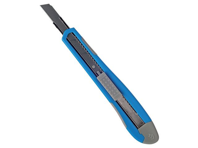 Hobbykniv LYRECO 9mm blå/grå