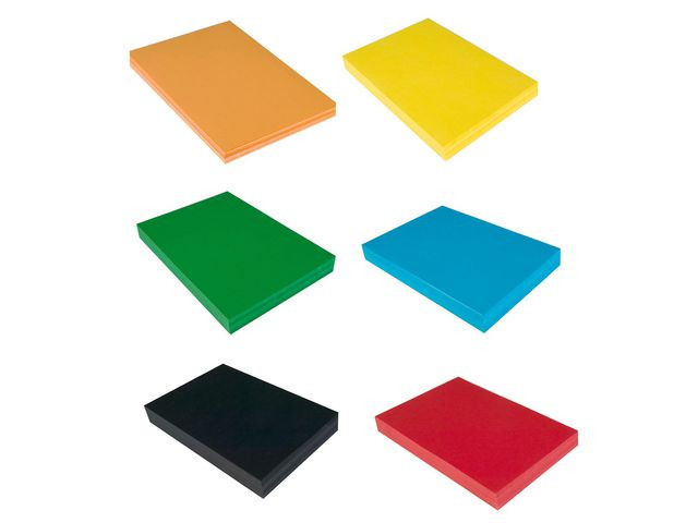 Tonpapper A4 110g 500/fp blå