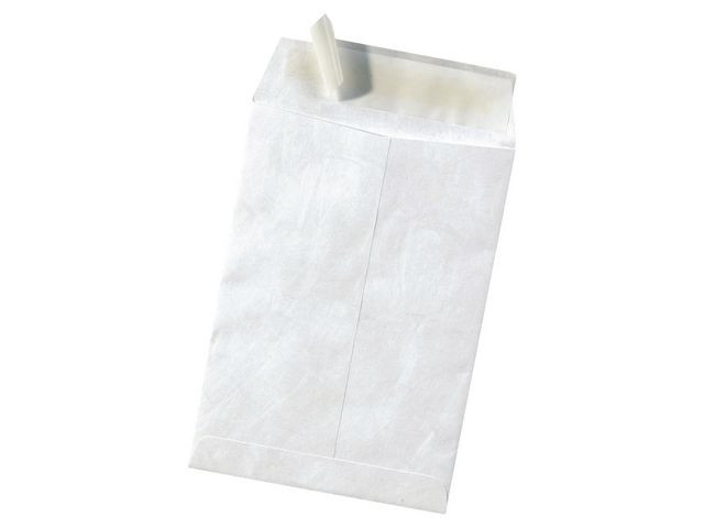 Kuvert TYVEK C4 229x324mm vit 50/fp