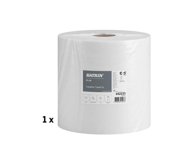 Industritork KATRIN Plus XL vit 1110m
