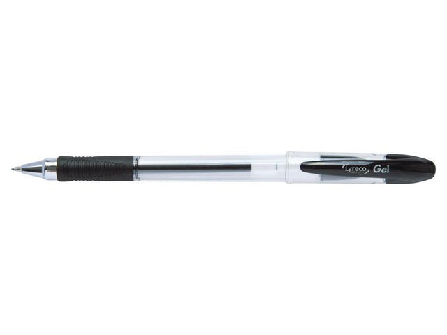 Gelpenna LYRECO grip 0,7mm svart