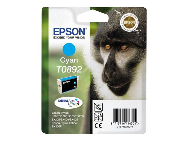 T0892 Cyan Ink Cartridge 3,5ml