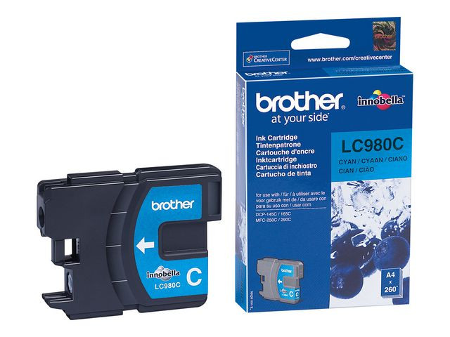 LC980C ink cartridge cyan 260 pages