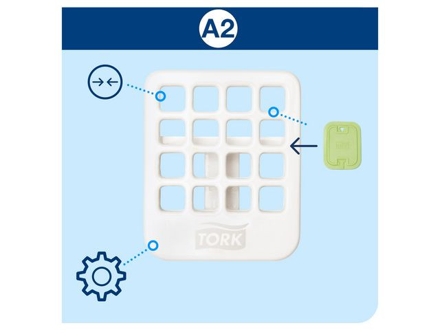 Dispenser TORK A2 Airfreshener Vit